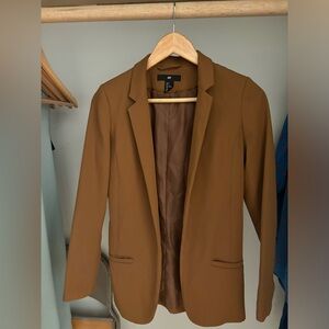 Brown/caramel blazer